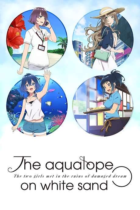The aquatope on white sand